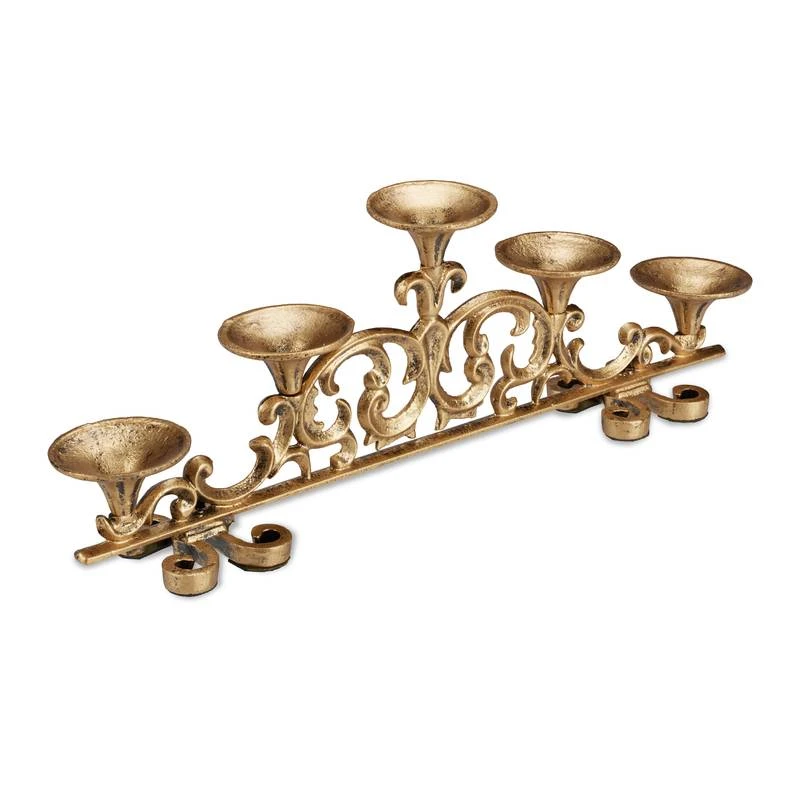 Chandelier 5 Bras Antique 15 Chandelier 5 Bras Antique – Image 13