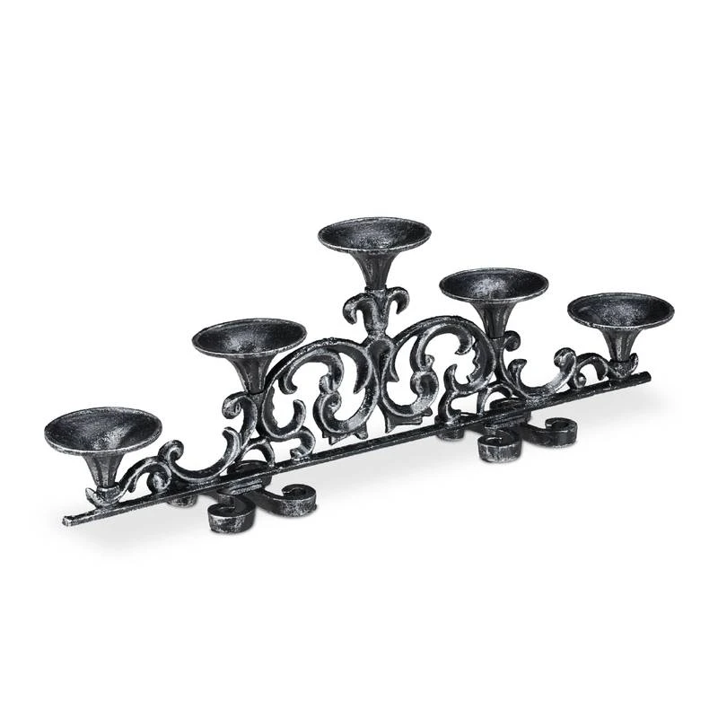 Chandelier 5 Bras Antique 22 Chandelier 5 Bras Antique – Image 20