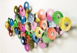 Sculpture Murale Métal Ton Tact -Komar Boutique e7960285f25648ada8b31c16bff78b93