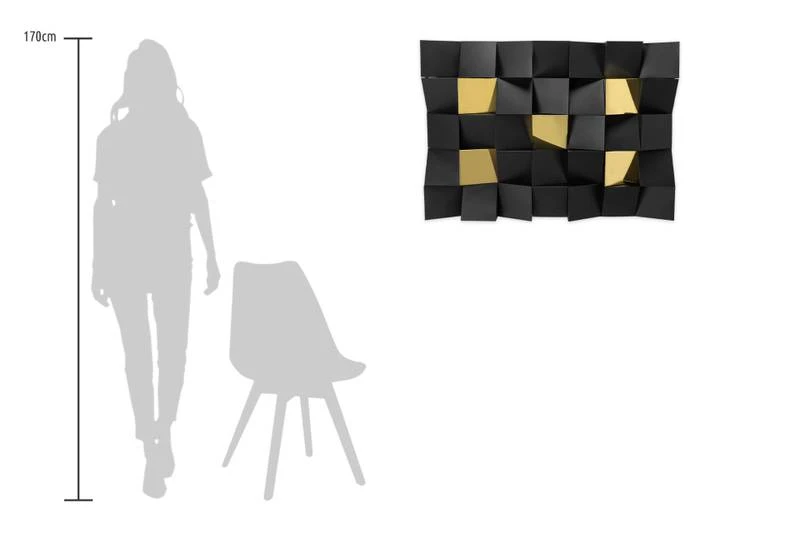 Sculpture Murale Métal Bright Night 11 Sculpture Murale Métal Bright Night – Image 9