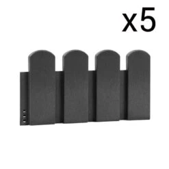 Pack X5 Bordures De Jardin Plates -Komar Boutique f16e1286900a4a0c8bc8aba76b6055ec