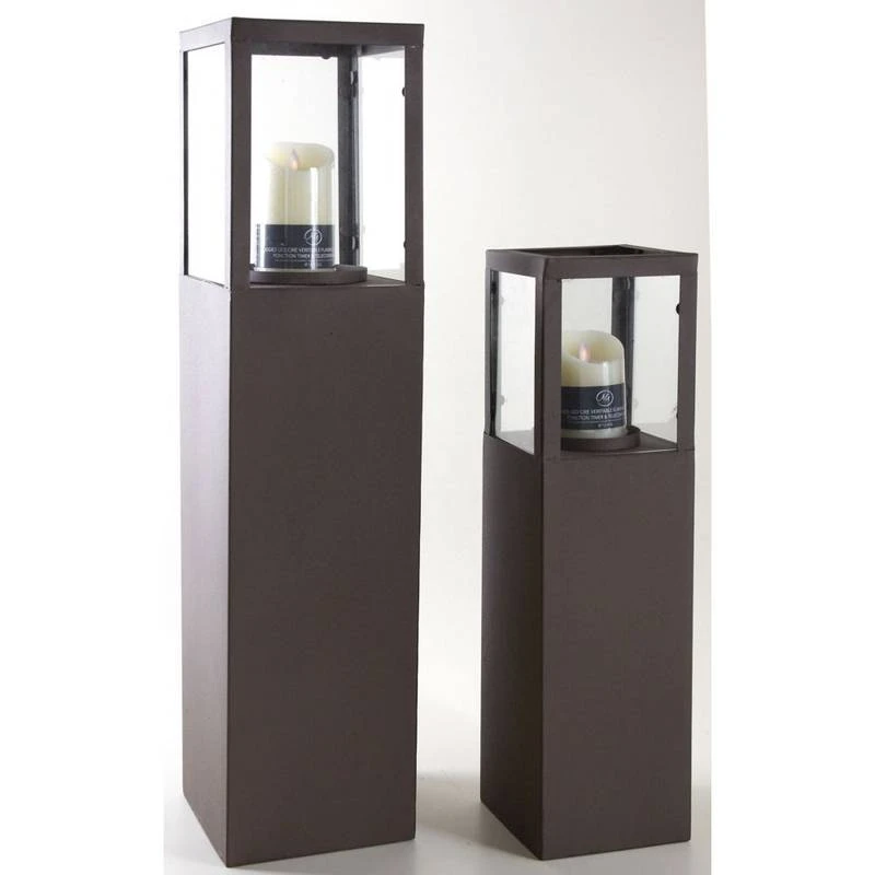 Colonnes En Métal Stuart (Lot De 2) 4 Colonnes En Métal Stuart (Lot De 2) – Image 2