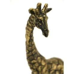 Girafe En Résine Dorée Antique -Komar Boutique fd80c8bdb2a4494f850f7835fe45c929