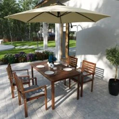 Coussins Garden Basic (lot De 4) -Komar Boutique gartenessgruppe mimo i 7 teilig akazie massiv braun 5187688