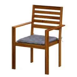 Coussins Garden Basic (lot De 4) -Komar Boutique sitzkissen garden basic 4er set webstoff grau 5125912