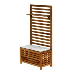 Coussins Garden Basic (lot De 4) -Komar Boutique sitzkissen garden basic 4er set webstoff weiss 5125876