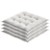 Coussins Garden Basic (lot De 4) -Komar Boutique sitzkissen garden basic 4er set webstoff weiss 5131496